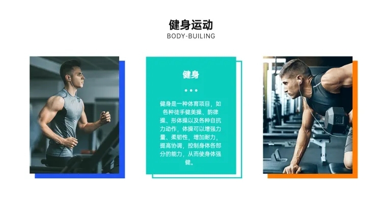 通用二图1项PPT图文页预览效果