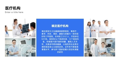 并列关系1项PPT图文页