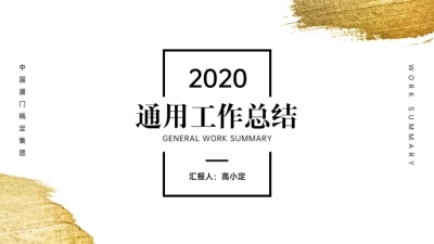 简约白金凤总结汇报PPT
