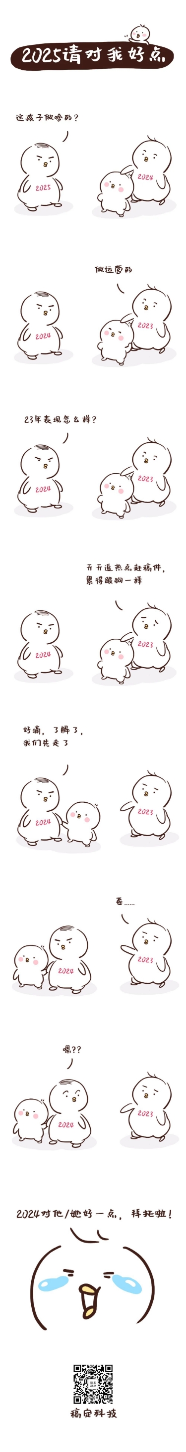点击进入编辑 跨年元旦条漫长图预览效果