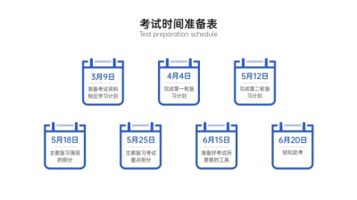 进度计划表甘特图多项PPT内容页