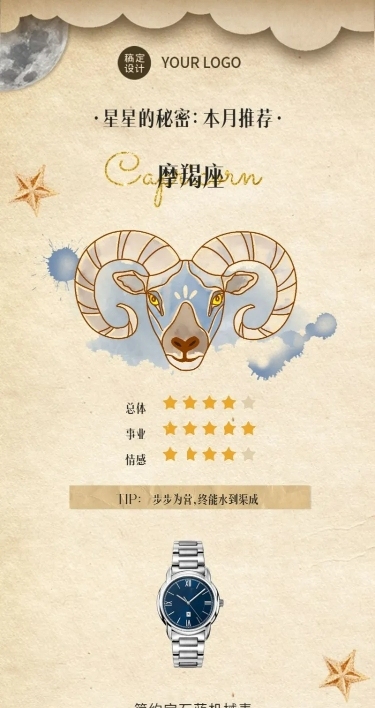 十二星座生日月产品推荐占星