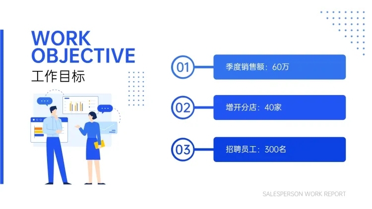 列表3项PPT内容页预览效果