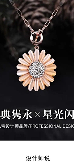 高端饰品项链详情页