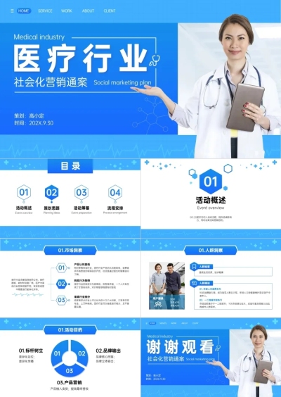 医疗营销推广方案PPT