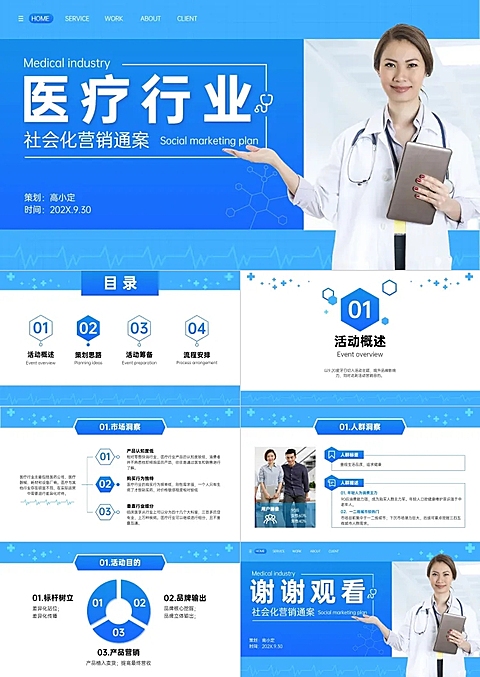 医疗营销推广方案PPT