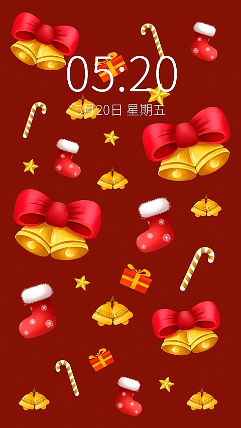 圣诞节文体娱乐宣传推广简约元素海报