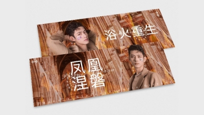 华丽风横版手幅明星应援饭制安利