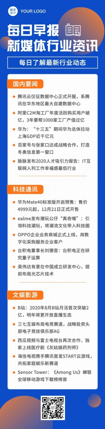 最新消息早报快讯日报新闻文章长图预览效果
