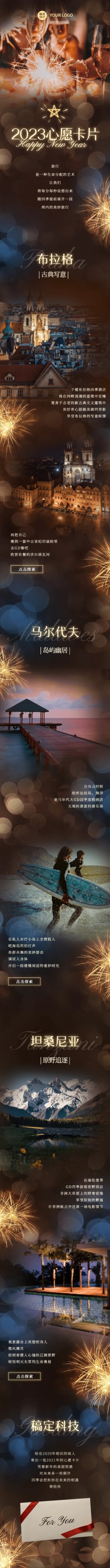 新年愿望餐饮活动开业周年庆生日预览效果