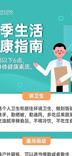 医疗健康民生一图读懂文章长图