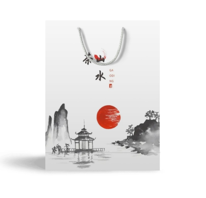 茶叶包装手提袋产品包装预览效果