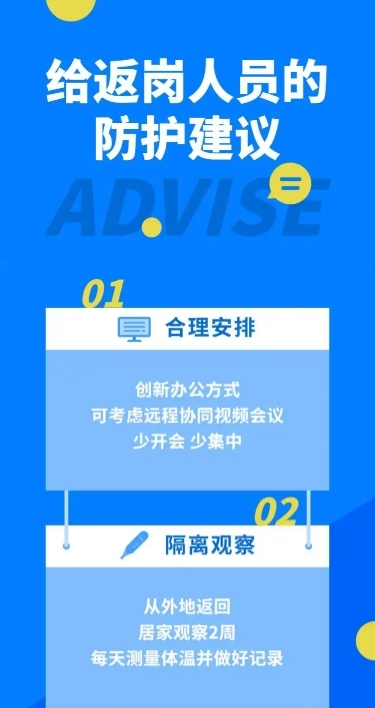 健康防护开工返工科普文章长图