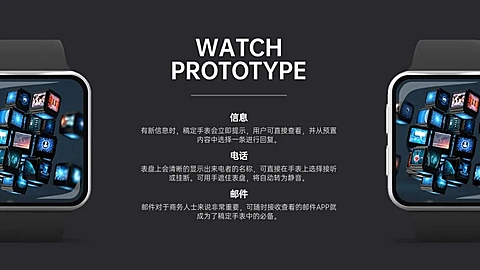 样机产品展示3项PPT内容页