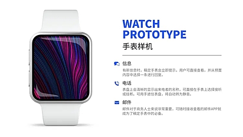 产品手机样机3项PPT内容页