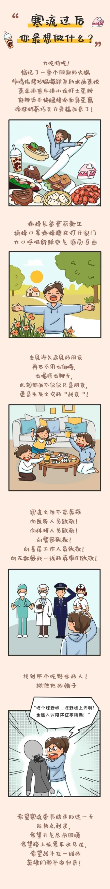 防护医疗健康话题生活畅想条漫预览效果