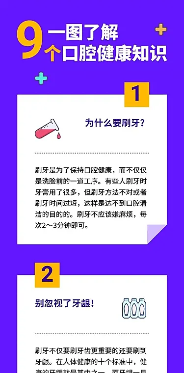 防护医疗健康科普指南民生文章长图