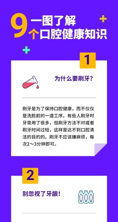 防护医疗健康科普指南民生文章长图