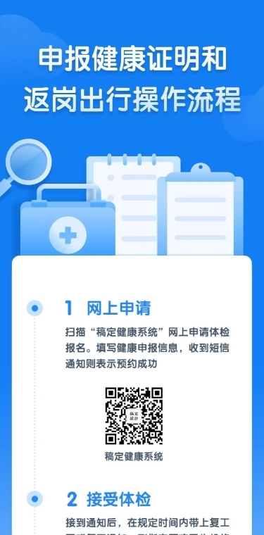 返岗出行申报证明流程文章长图