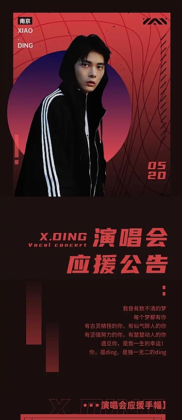 明星演唱会·粉丝应援流程文章长图