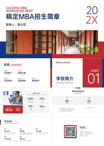 MBA机构招生简章讲座PPT