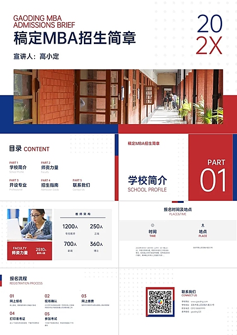 MBA机构招生简章讲座PPT