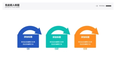 并列关系3项PPT图文页
