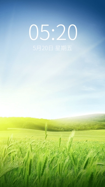 夏日小清新实景手机壁纸预览效果