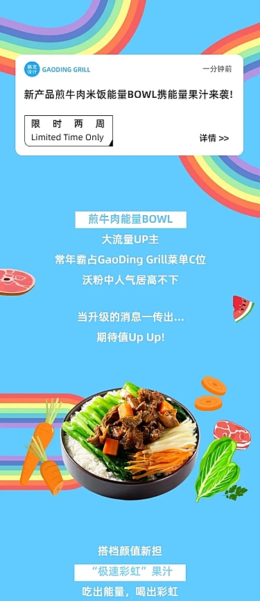 彩虹餐饮轻食饮料食谱配料文章长图