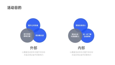 活动目的2项PPT图文页