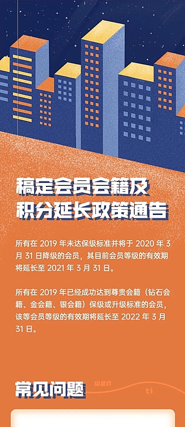 会员政策通知公告问答Q&A