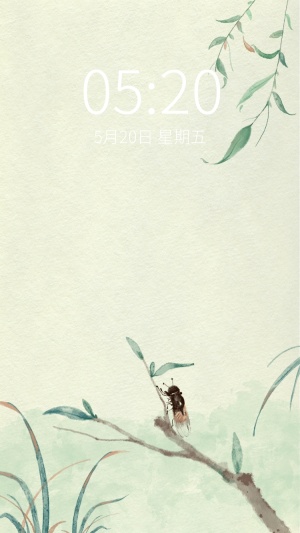 古风中国风插画手机壁纸
