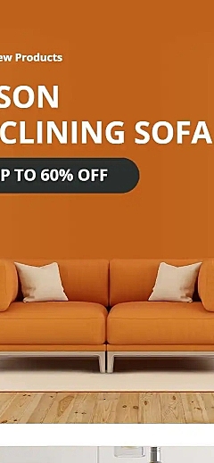 H5长页西式家装家居店铺电商首页
