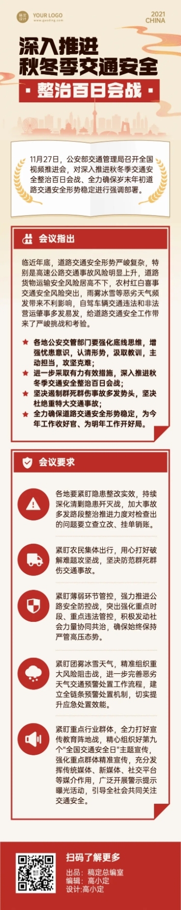 党政政务民生交通一图读懂文章长图预览效果