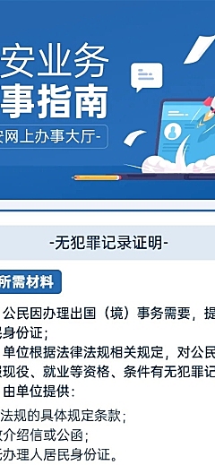 党政政务民生办事指南流程文章长图