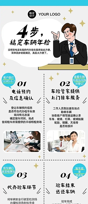 车险说明指南文章长图