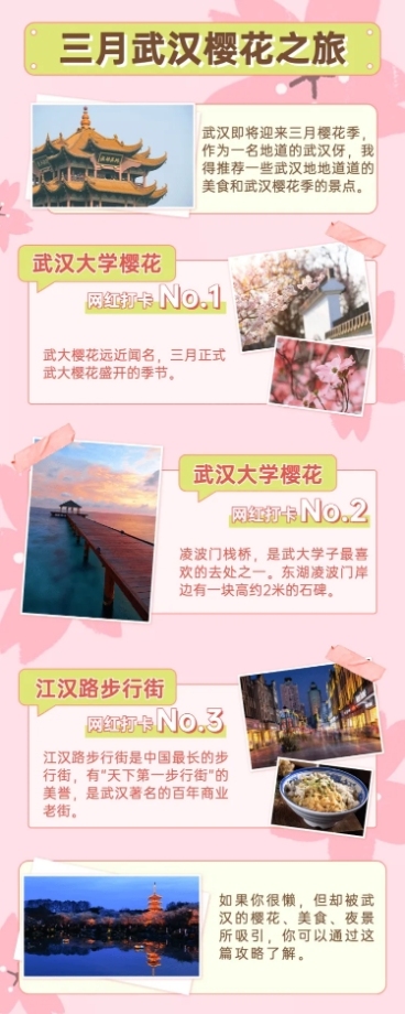 旅游出行攻略指南实景长图海报预览效果