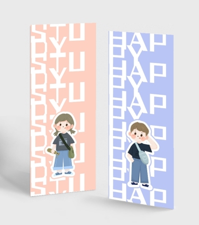 学生可爱卡通书签