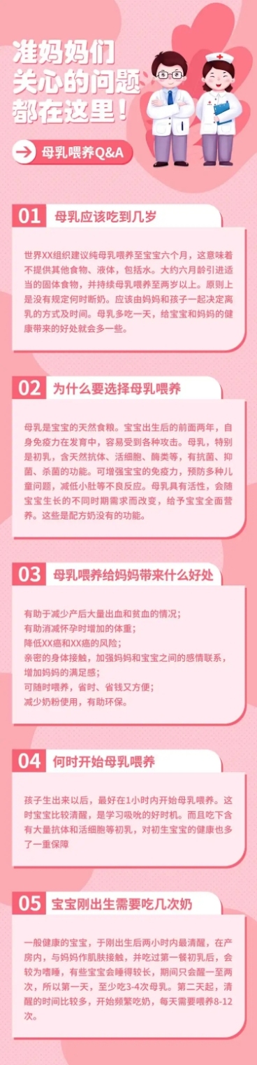 医疗保健公益宣传唯美竖版长图预览效果