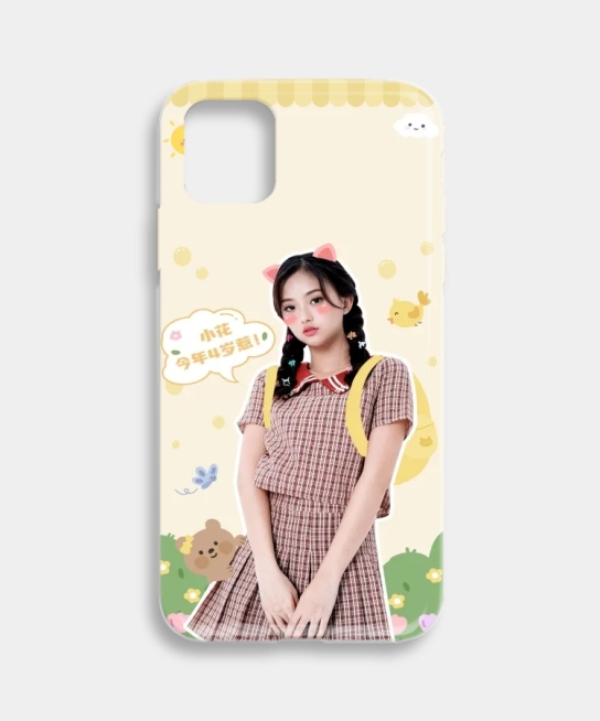 可爱少女风自制人像手机壳预览效果