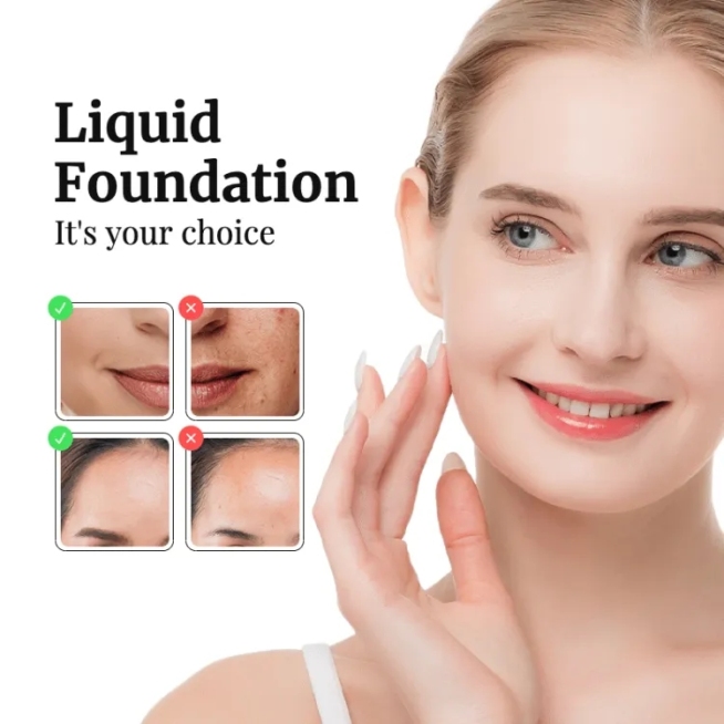 跨境电商美妆粉底液主图预览效果