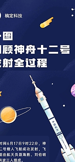 一图回顾神舟十二号知识科普长图