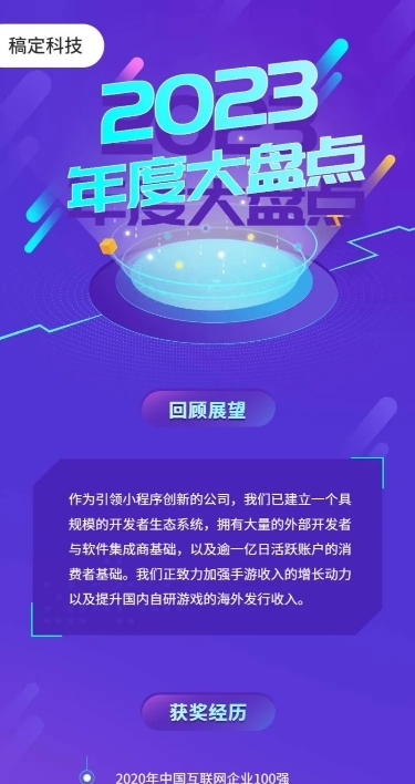 企业年度大盘点招聘长图