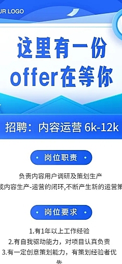 公司介绍招聘长图