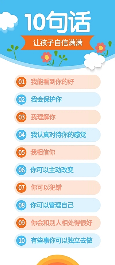 母婴亲子教育百科常识长图展示