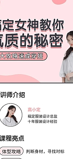 4大攻略速成穿搭长图海报