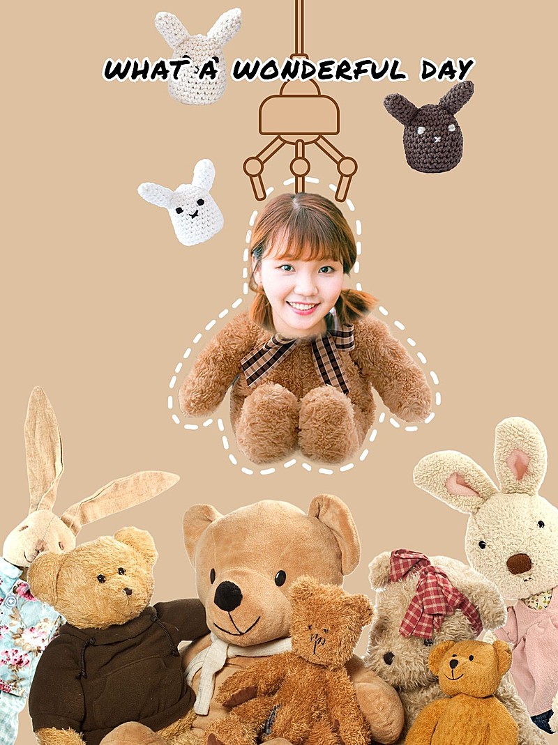 儿童节可爱创意晒照小红书模板