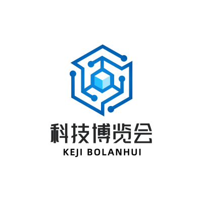 企业互联网科技会展服务科技感logo