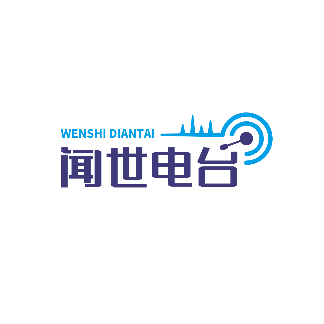 广播电台logo设计预览效果