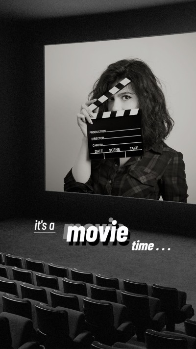 Simple Filter ELement Movie Time Instagram story